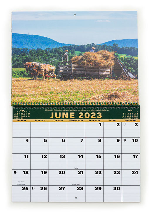 America's Amish Country Calendar